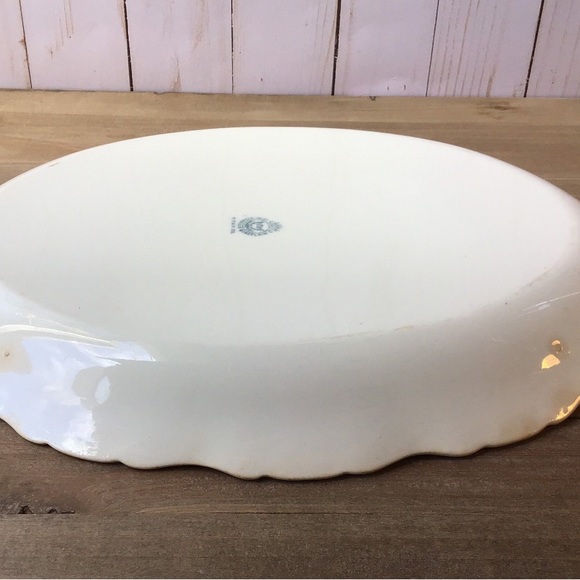 🌸VTG Porcelain Serving Platter - Picture 9 of 10
